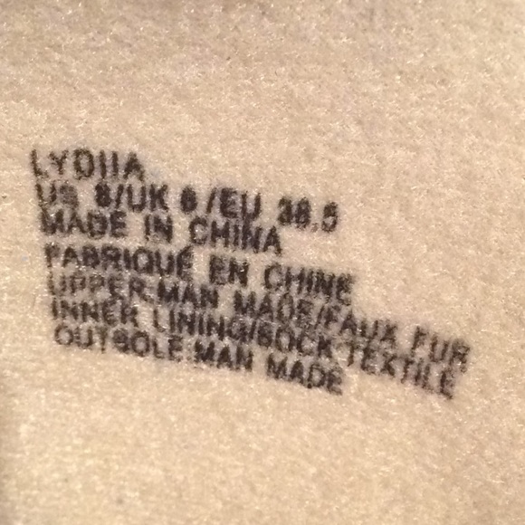 Lydiia Faux Fur Winter Boot,  Bone color, NWT - Picture 7 of 7